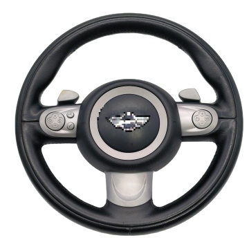 Stereng kulit adat untuk bmw mini cooper r55 r56 r57 r58 r59 r60 f55 f56 serat karbon