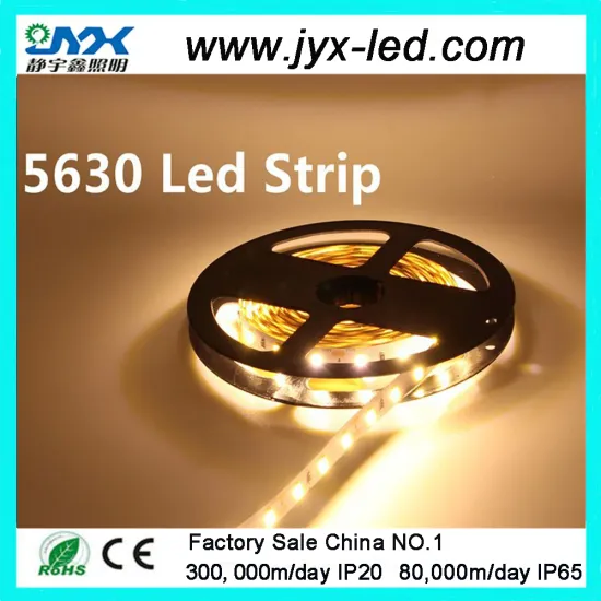 2015 new product SMD 5630 battery powered flexible led strip light 12v waterproof led rope lighting