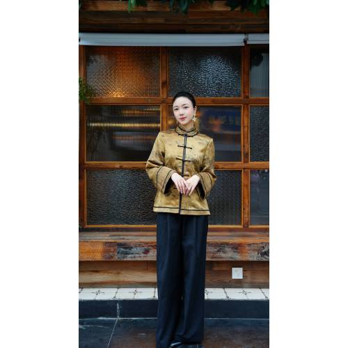 Top de manga larga Shisanchai Silk Road Desert Xiangyunsha