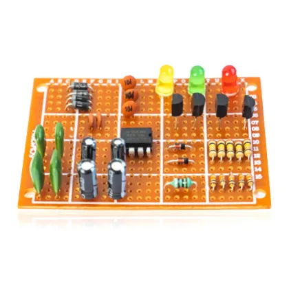 Beginner Welding Practice Kit: Electronics Training Board for DIY Projects