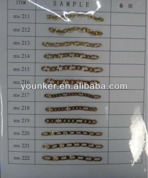 2013 New Design Fashion brass chain used for jewelry, garmnt, handbag