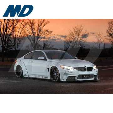 LB Style Wide Glass Fiber Body Kits for 2013-2016 BMW 4 Series F32 F33 F36