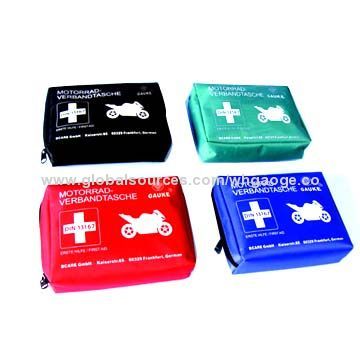 First-aid Bags for Motorcycles, Travels/Outdoor, OEM or ODM Services Offered