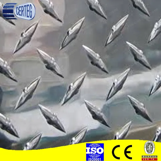 High quality aluminum diamond tread panel 3003