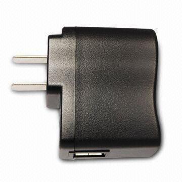 USB Travel Charger with EU Plug, Provides High-speed, Efficient, Safe, and Reliable Charging