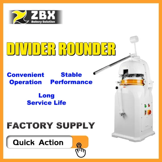 Fully Automatic Divider Roller Rounder Cutter Dough Dividing and Rounding Machine