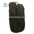 High modulus twisted carbon fiber cord string rope