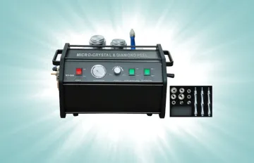 At Home Micro-crystal Microdermabrasion &amp; Diamond Peeling Beauty Machine Equipment
