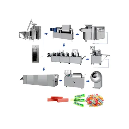 Xylitol Chewing Gum Automatic Production Line HTL-620 Factory Outlet