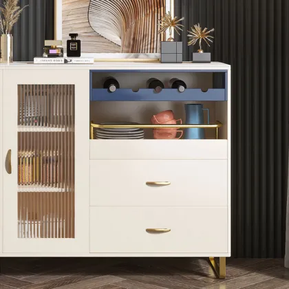 Dining cabinets against the wall storage sideboard cabinet