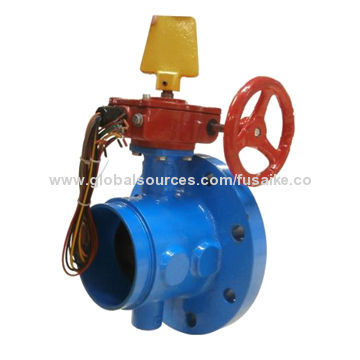 Grooved Flanged Butterfly Valve