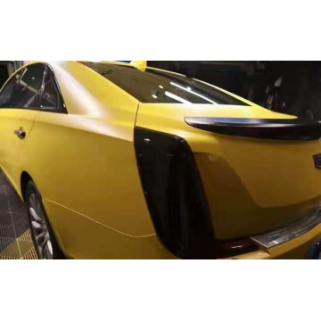 Ultimate Flat Blush Yellow Color Vehicle Wrap Vinyl