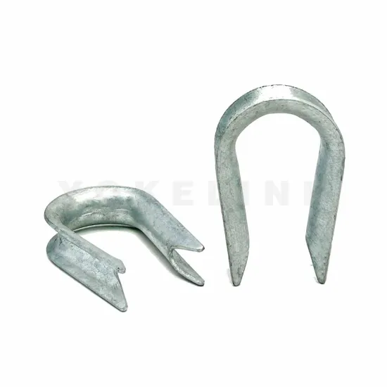 5/8" Heavy Duty Wire Rope Thimble For Utility Poleline