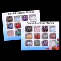 20MM Pumpkin Gemstone Ornament Collection 12PCS In Display Box