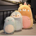 Cute animal long strip pillow