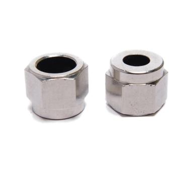 High Tubular Nut Plain Black Finish Behandlungsmutter