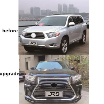 Direct Factory Upgrade Modified Auto Body Kits Bumper for Highlander 2009-2012