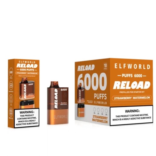 Elf World Relaod 6000 puffs Kit Replace Pod Disposable Vape Wholesale