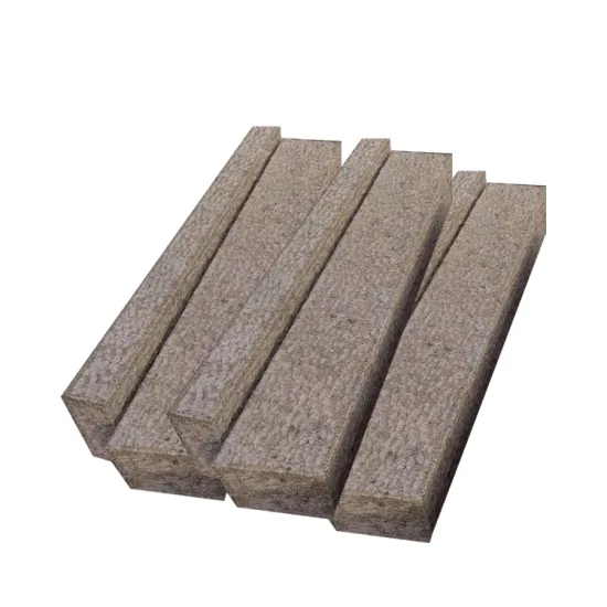 Column Yellow Rust Palisade Rough Split Pillar Stelen G682SD