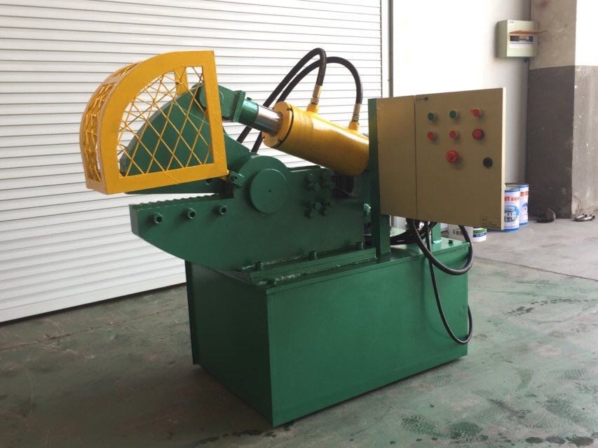 100T Top Quality Metal Shear Crocodile Pipe-Cutting Machine