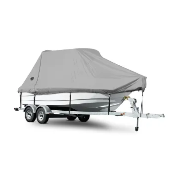 Custom Logo Waterproof Boat Cover for Rain, Snow, and Hail Protection