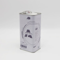 4L custom printing logo square tin can