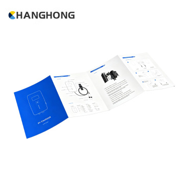 Folded Leaflet EV Charger User Manual