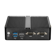 Dual RJ45 LAN RS232 com mini desktop pc
