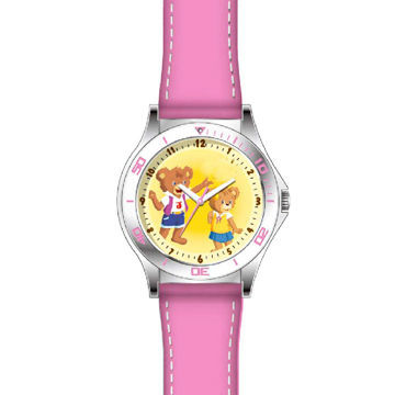 Children's watches with Japan quartz movement