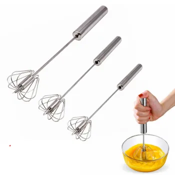 Whisks Hand-Push Blender: A Convenient Semi-Automatic Mixer, Egg Beater, and Milk Frother