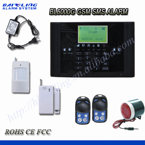 High Quality House Anti-Theft Alarms System GSM 850/900/1800/1900MHz--Bl6000g