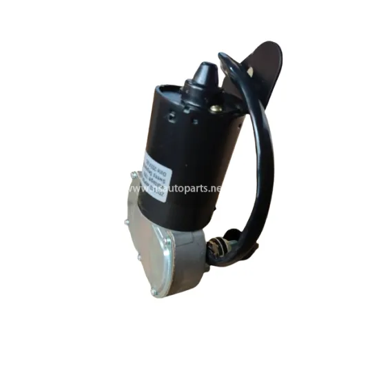 Hot Sale Bus Spare Parts: 12V Electric Black Wiper Motor for Front Windshield