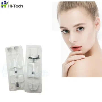 Hyaluronic acid gel injection for the face