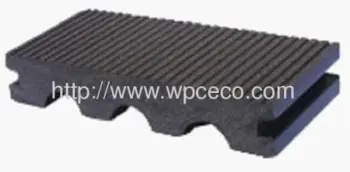 Arched Durable Outdoor Wpc Arched Decking 