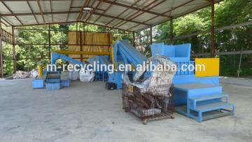 Waste radiator crushing recycling lineS-1000