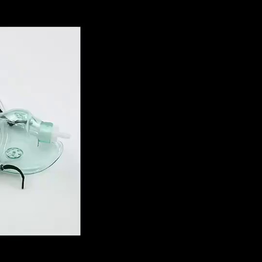 High Quality Disposable Medical PVC Venturi Face Mask with 2m Tube