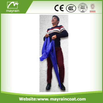Promotion Blue Green Brown PVC Raincoats with Pants
