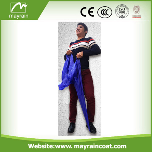 Promotion Blue Green Brown PVC Raincoats with Pants