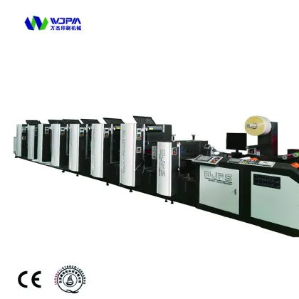 Multi Color High Speed Mattress Label Printing Machine