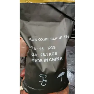 Black Iron Oxide Fe2o3 Powder Pigment