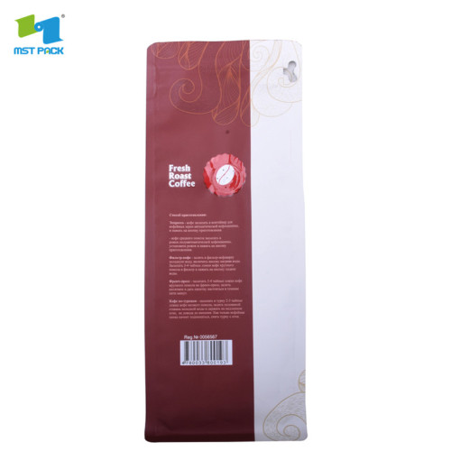 Reusable best flat bottom foil tea bag packaging