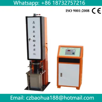 Marshall asphalt digital display light and heavy compactor