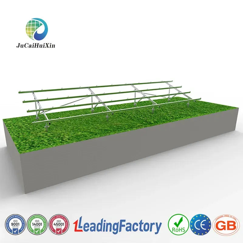 Jchx-CE Utility-Scale Galvanized Carbon Steel Solar Panel Ground Screw Mounting Bracket