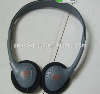 disposable airline headphone