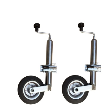 Jack Trailer Rolling Side Double Wheel