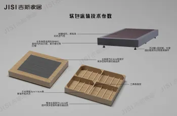 Modern bed for urban apartments