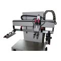 Flat screen printing machine with T-Groove table