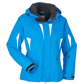 Hottest Design Blue Ski Jacket with Contrast Insert, Warm to Wear, Customized Sizes/Colors Welcome