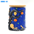 Girazi Kusvuta Ashray, Fodya Canister, girazi vase, polymer clay penzura nekatuni Halloween theme, ruoko rwakapendwa