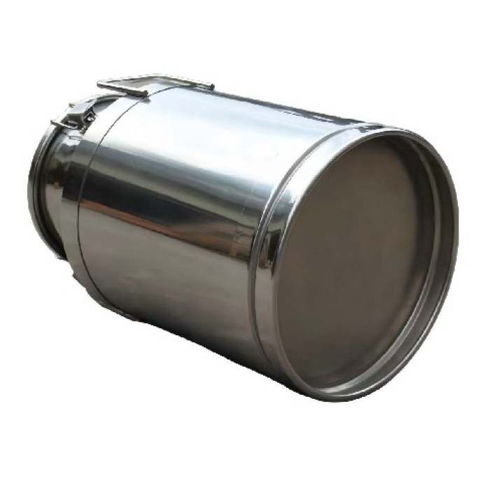 Milcheimer aus Edelstahl